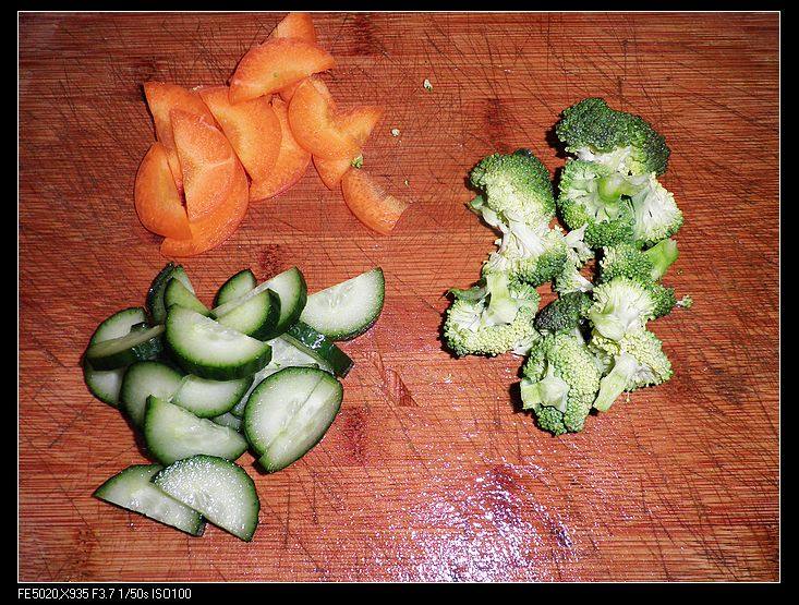 Steps to Cook Chinese New Year Dish - Colorful Vegetable Salad