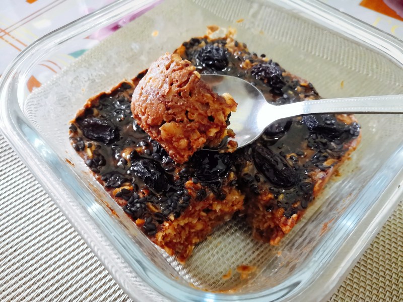 Steps for Making Dark Chocolate Baked Oatmeal