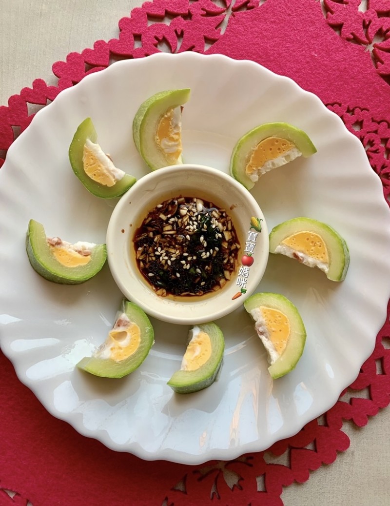 Jade Melon Steamed Egg