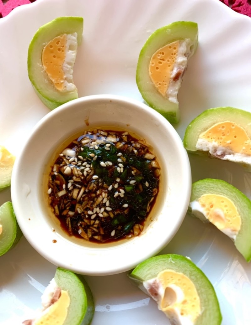 Jade Melon Steamed Egg