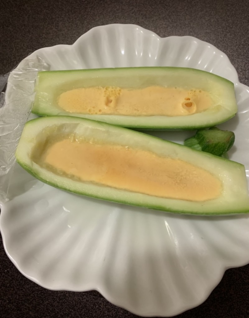 Steps for Making Jade Melon Steamed Egg