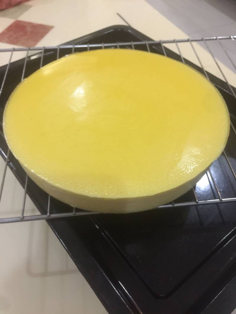 Steps to Make Mango Mousse Cake