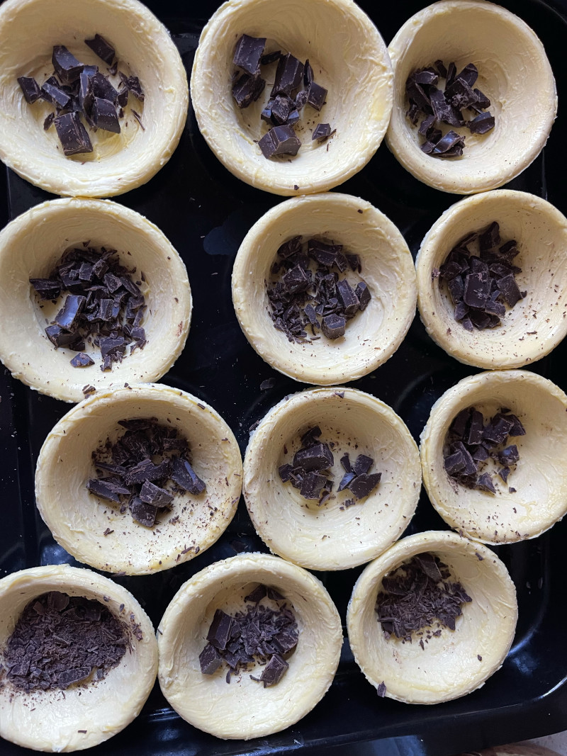 Steps for Making Dirty Dirty Egg Tart