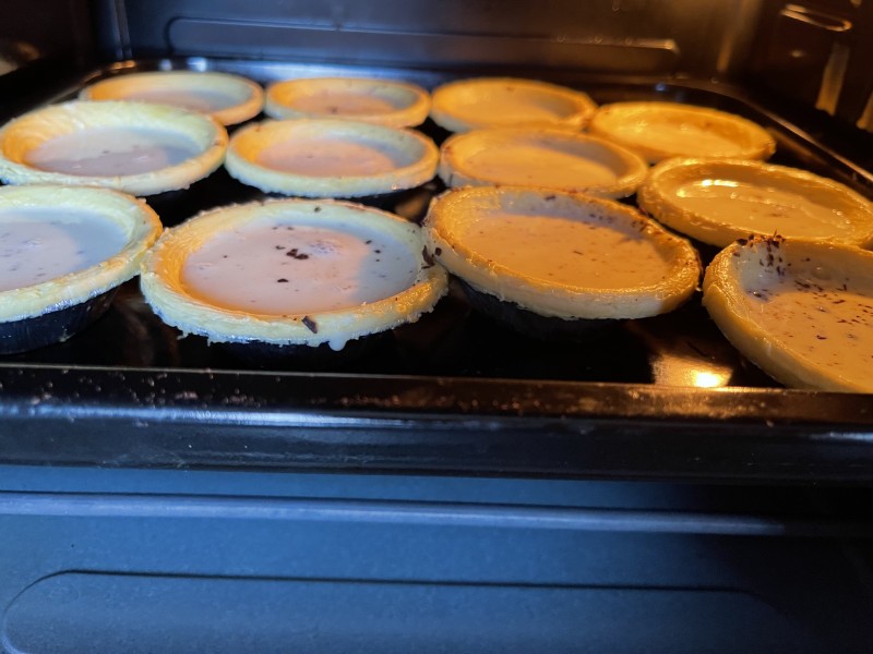 Steps for Making Dirty Dirty Egg Tart