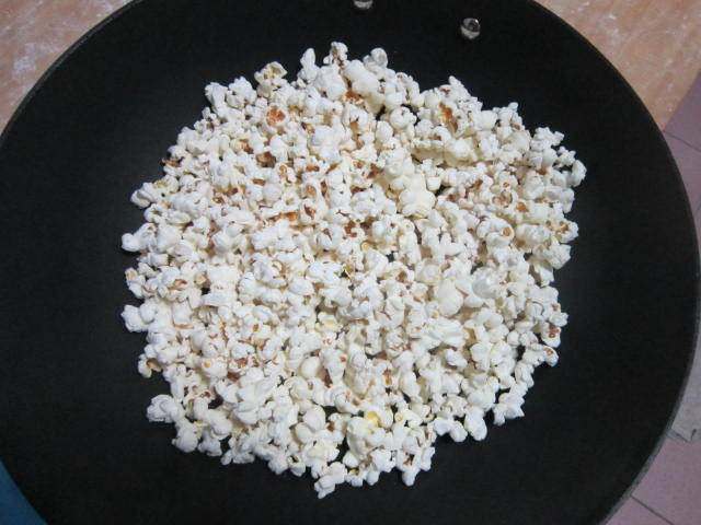 Steps for Making Original Popcorn