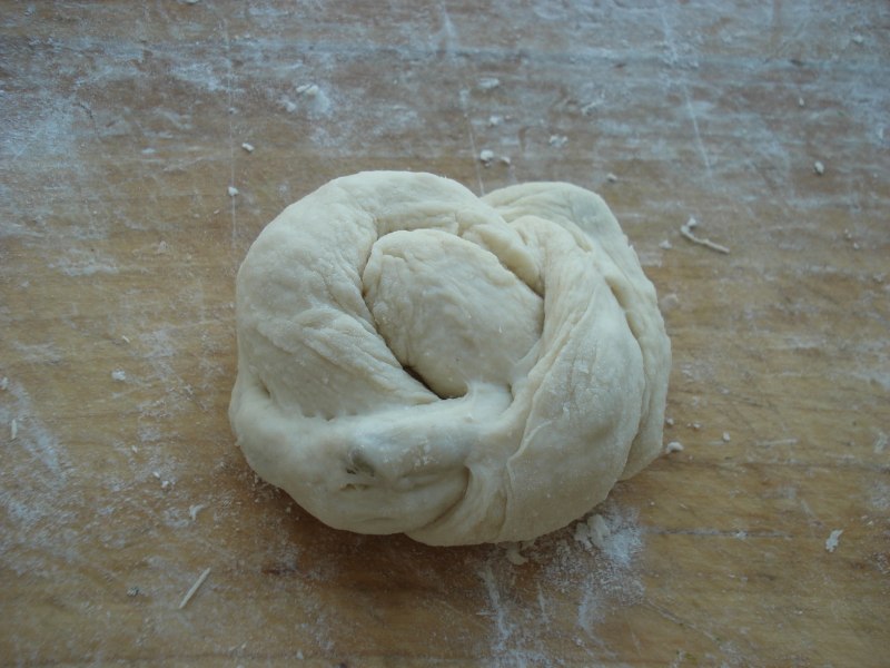 Steps for Making Chinese Rice Paste Bread