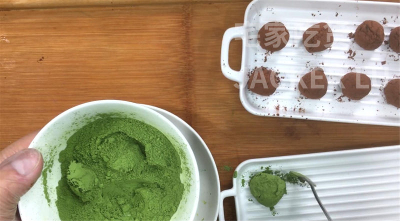 Matcha Truffle Chocolate - Smooth and Melts in Your Mouth, Simple and Affordable - Cooking Steps