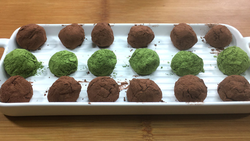 Matcha Truffle Chocolate - Smooth and Melts in Your Mouth, Simple and Affordable - Cooking Steps