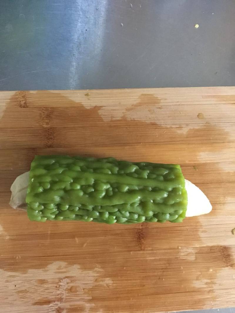 Steps for making Honey Banana Stuffed Bitter Gourd