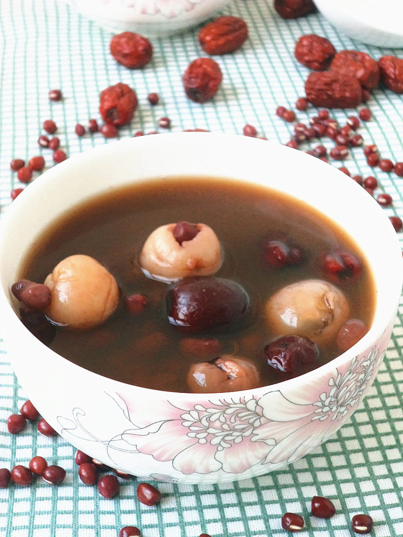 Steps to Make Three Red Bean and Longan Soup