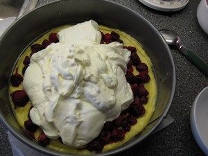 Raspberry Cheesecake - European Flavor - A Sweet Treat to Enjoy Anytime - Cooking Steps