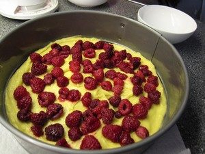 Raspberry Cheesecake - European Flavor - A Sweet Treat to Enjoy Anytime - Cooking Steps