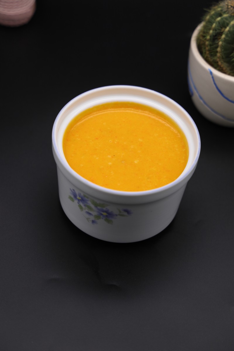 Pumpkin Porridge with Milk Flavor