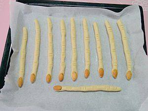 Witch Finger Cookies Making Steps