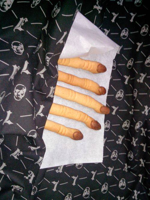 Witch Finger Cookies