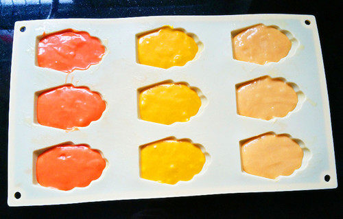 Steps to Make Rainbow Madeleine