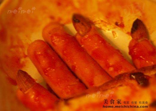 Halloween Breakfast - Would You Dare to Eat This Creepy Breakfast? Sausage Fingers