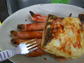 Halloween Breakfast - Would You Dare to Eat This Creepy Breakfast? Sausage Fingers Cooking Steps