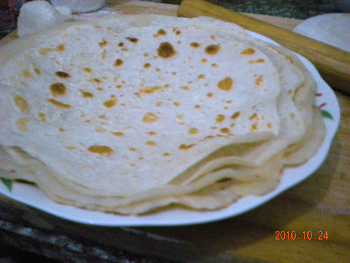 Steps for Making Northern Spring Pancake