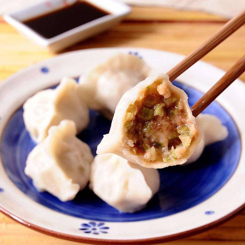 Pork and Scallion Dumplings