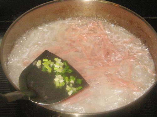 Steps for making Red and White Silk Soup