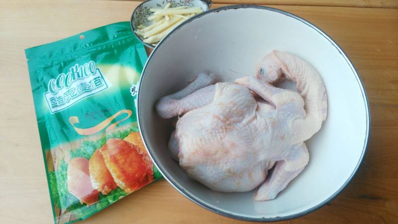 【Kunbo Clay Pot Honey Salt Baked Chicken】Cooking Steps