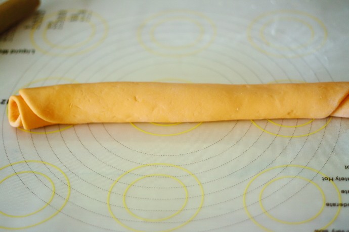 Steps for Making Carrot Rolls