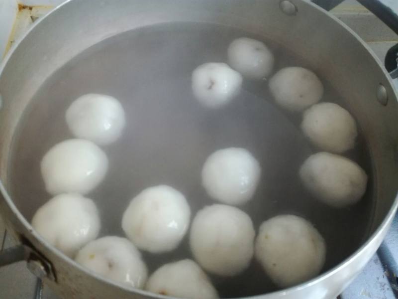 Steps to Make Red Bean Tangyuan