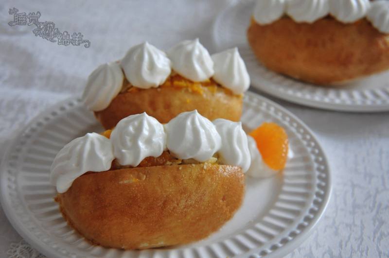 Orange Vanilla Pudding Bread