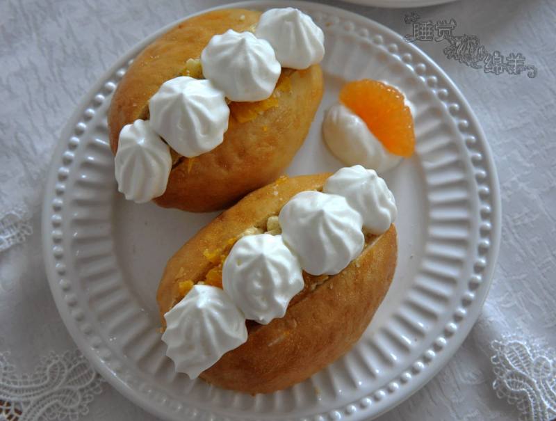 Orange Vanilla Pudding Bread