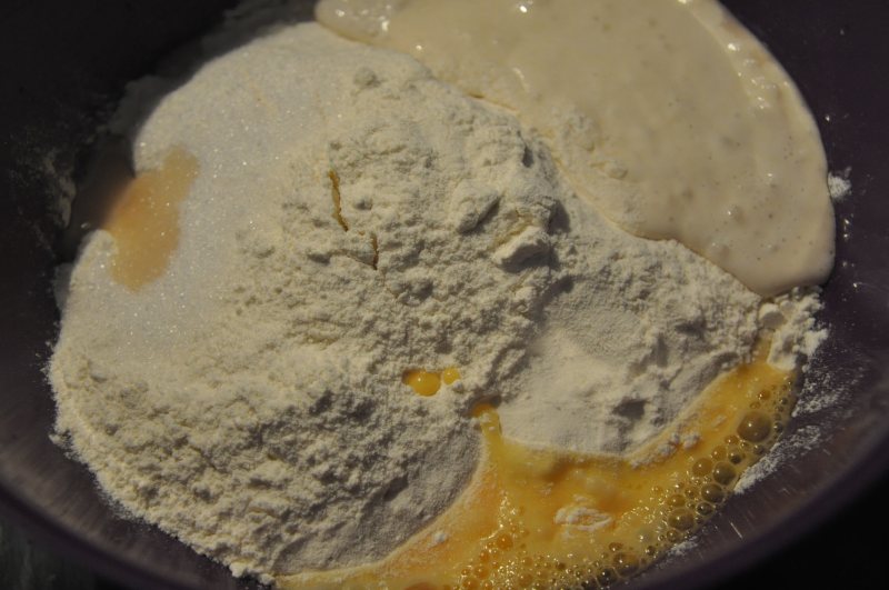 Steps for Making Orange Vanilla Pudding Bread