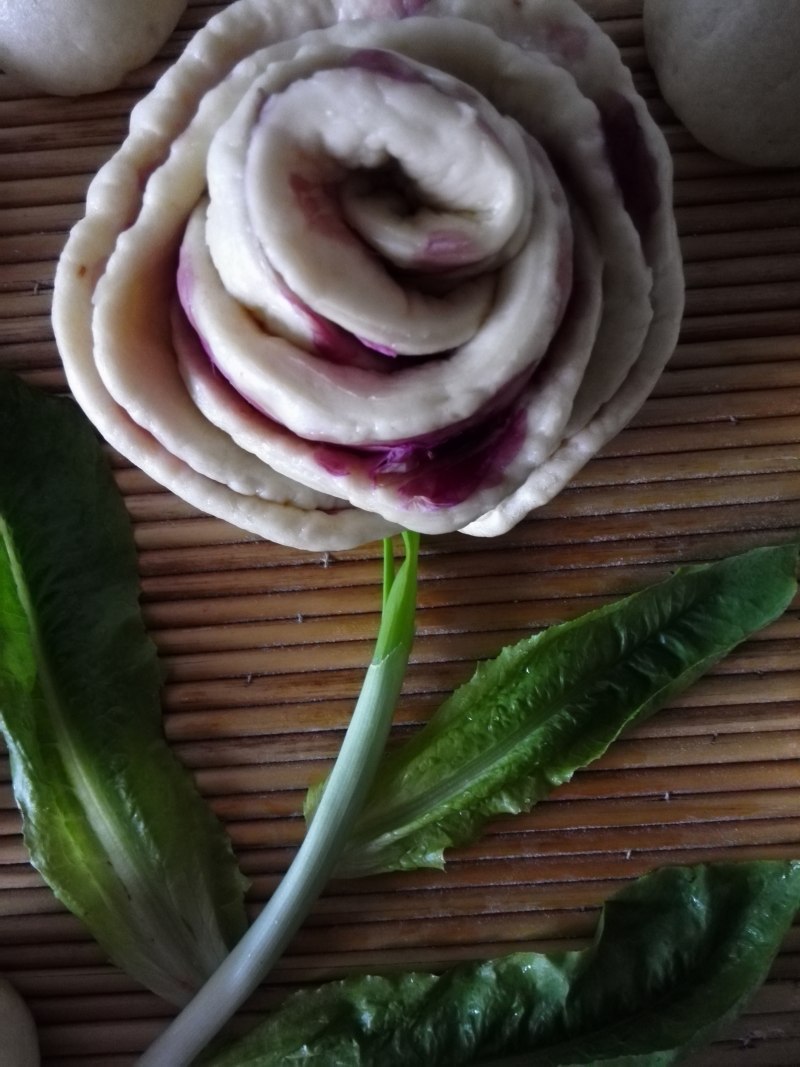 【Kaifeng】Rose Flower Steamed Bun Cooking Steps