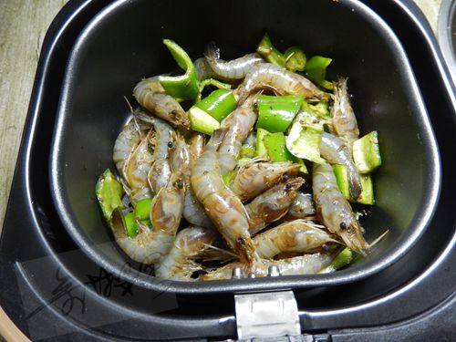 Italian Herb Fried Shrimp Cooking Steps