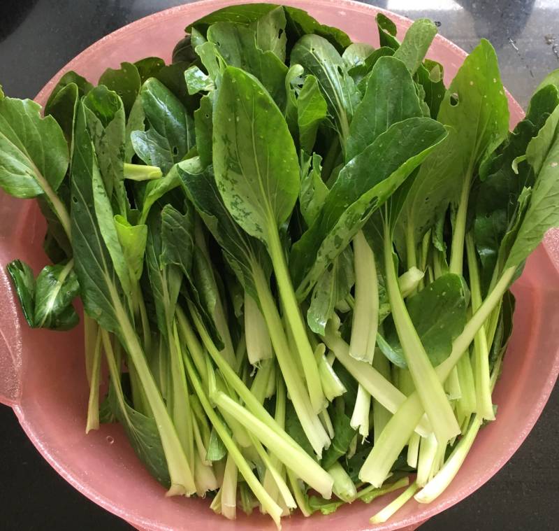 Steps for Stir-Fried Baby Bok Choy