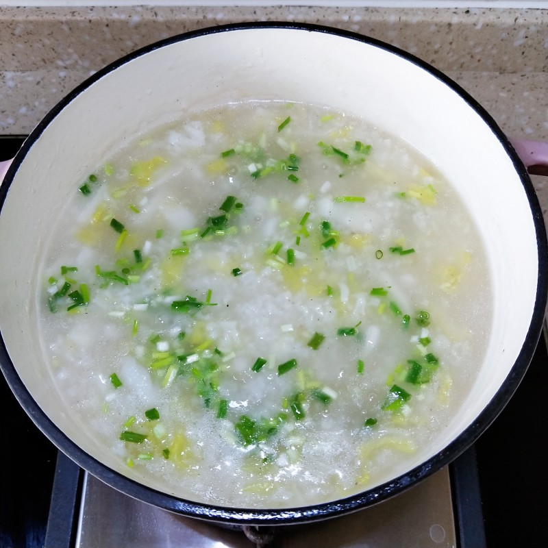 Steps to Make Yaozhu White Cabbage Congee