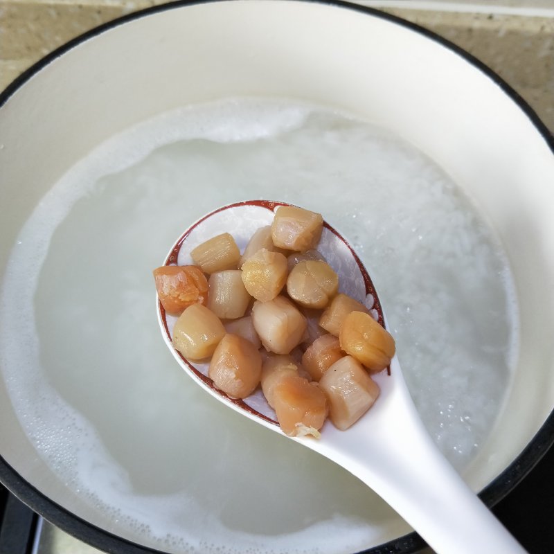 Steps to Make Yaozhu White Cabbage Congee