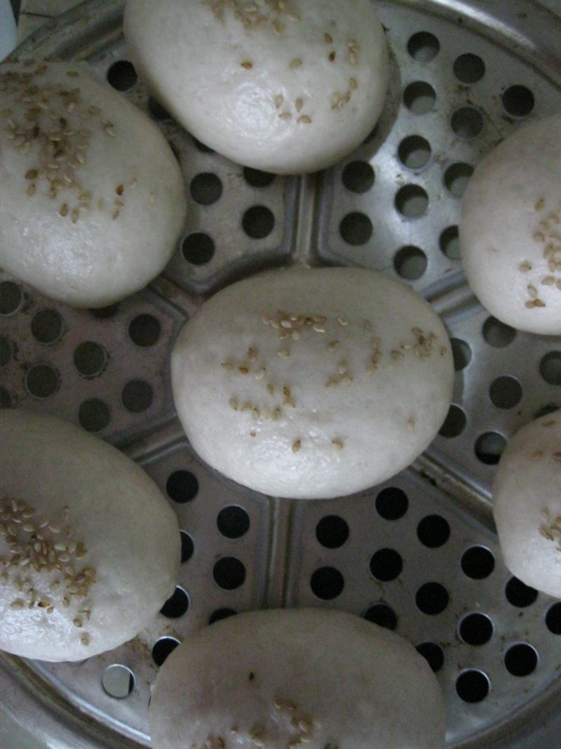 Dim Sum - Red Bean and Peanut Breakfast Buns Cooking Steps