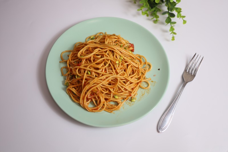 Bean Sprout Stir-Fried Noodles