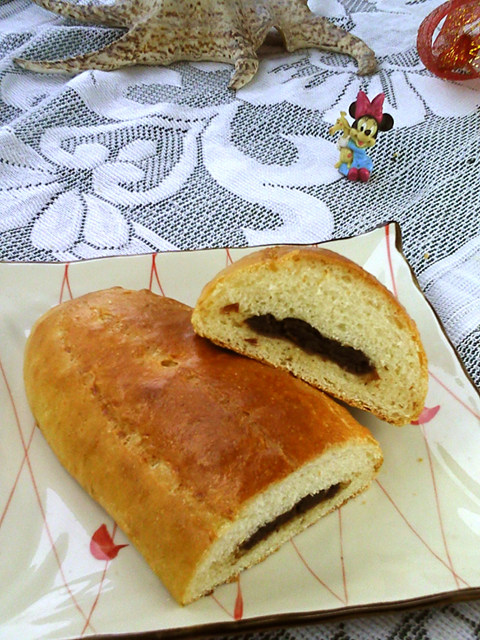 Date Paste and Red Bean Milk Bread