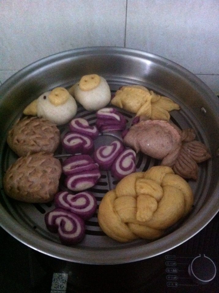 Goldfish Steamed Buns Making Steps