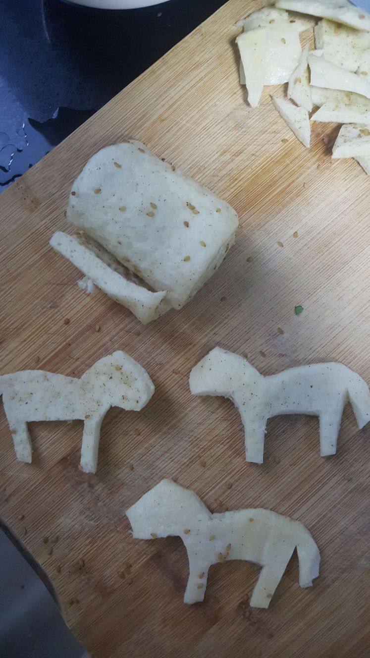 Animal-Shaped Food Making Steps