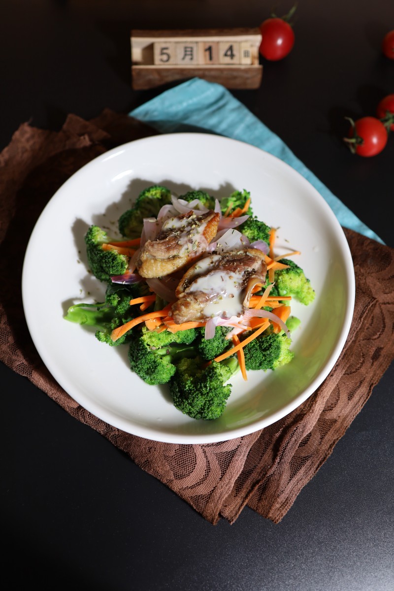 Broccoli Duck Salad