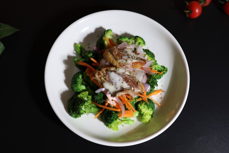 Broccoli Duck Salad