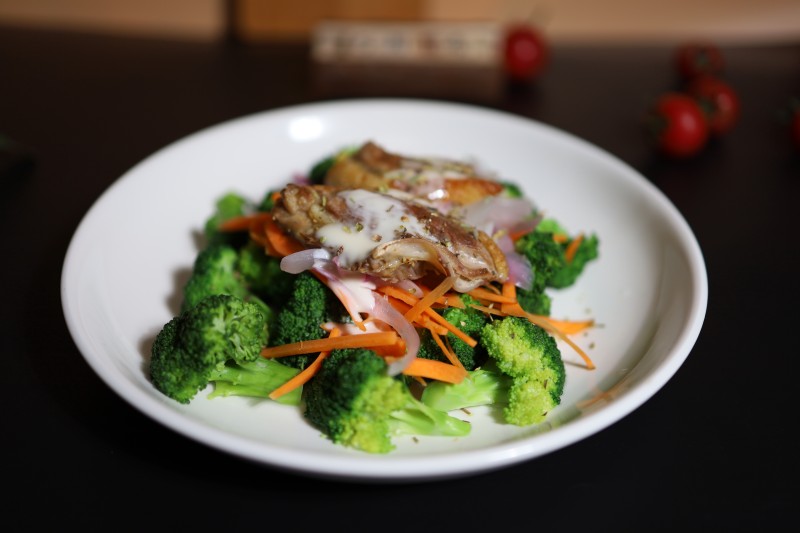 Broccoli Duck Salad