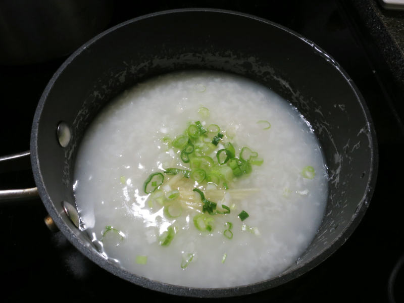 Steps to Make Beef and Lettuce Congee