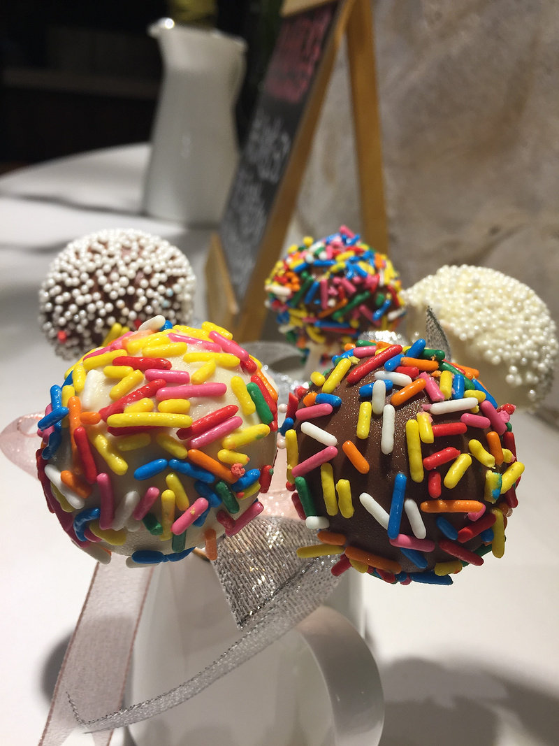 Colorful Lollipop Cake