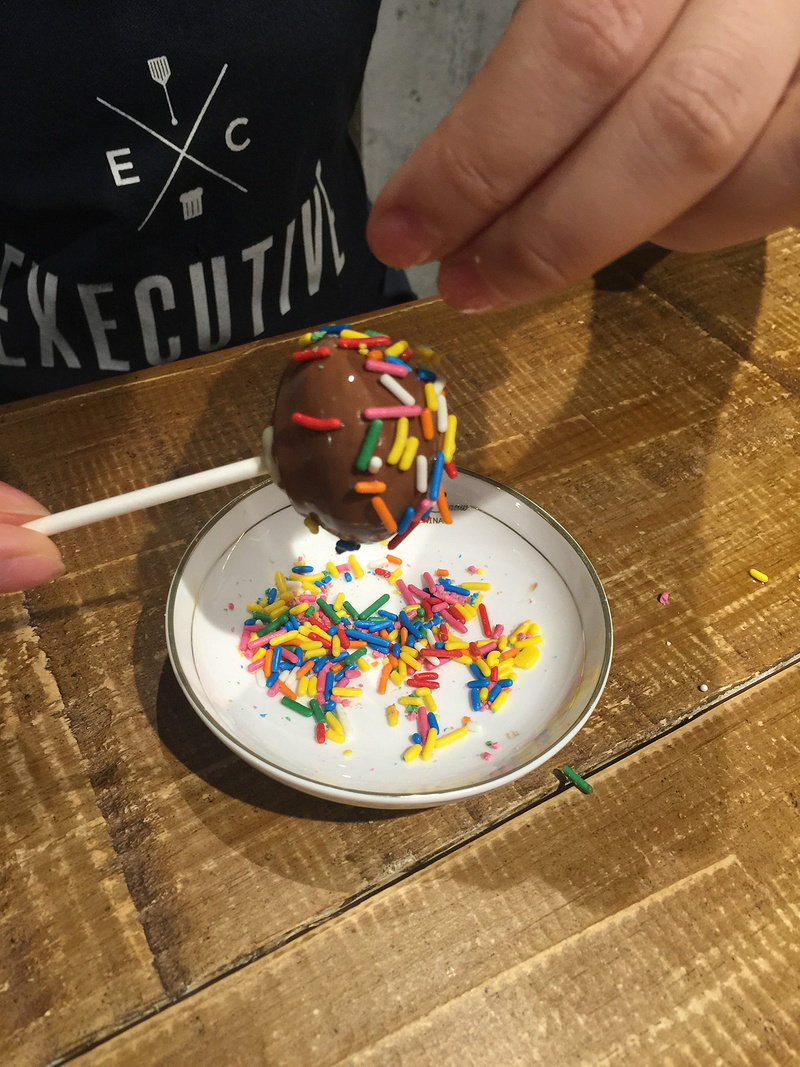 Colorful Lollipop Cake Making Steps