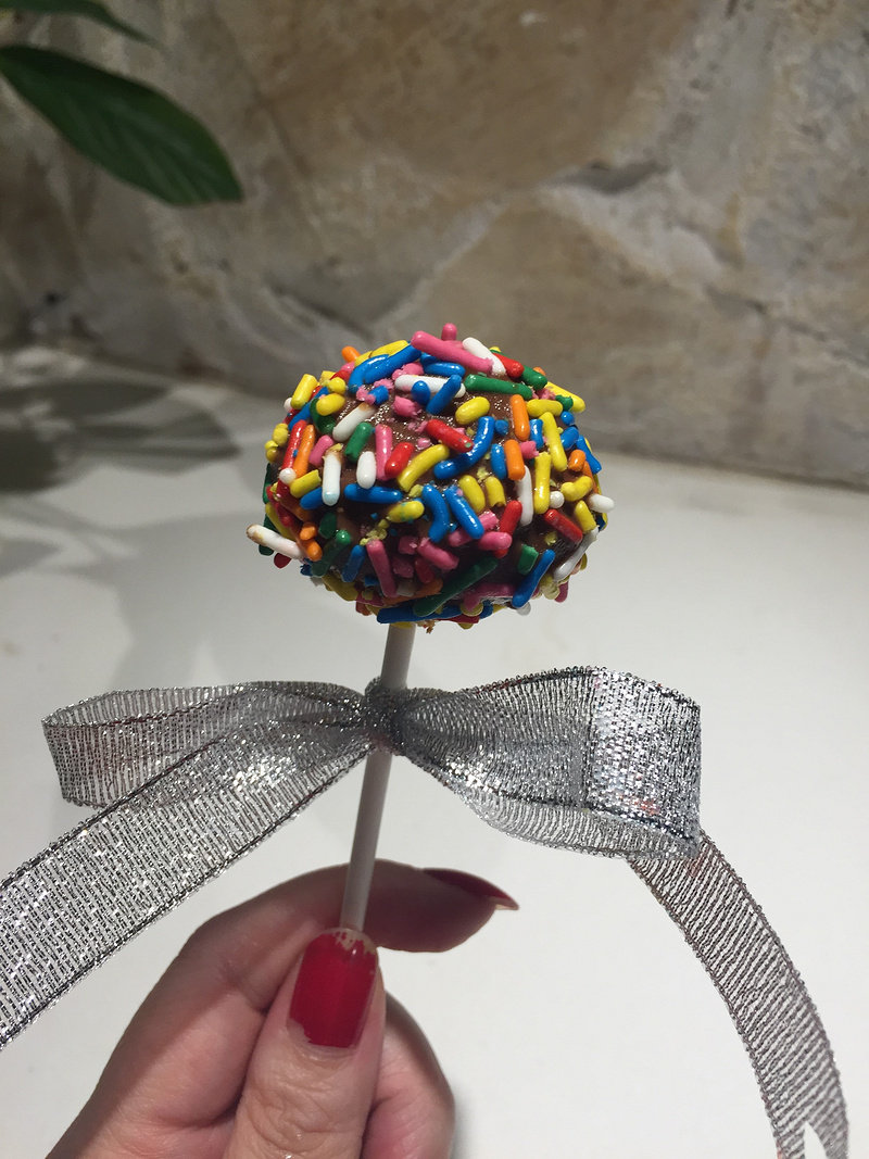 Colorful Lollipop Cake