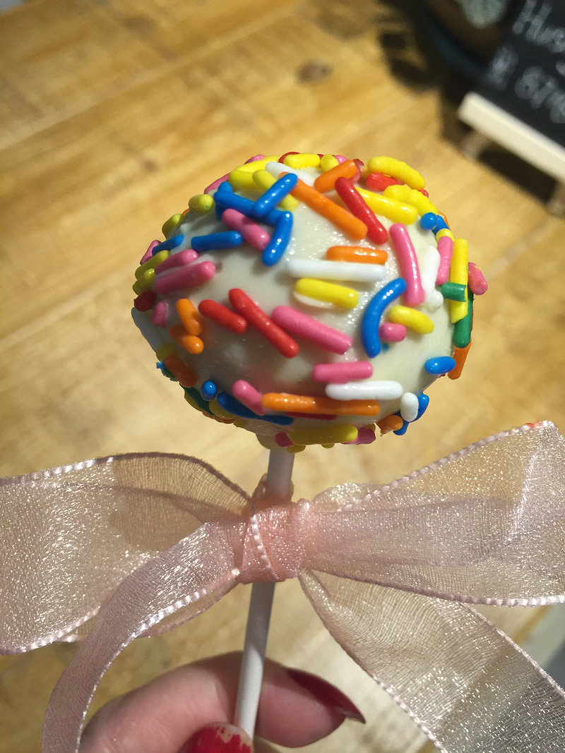 Colorful Lollipop Cake