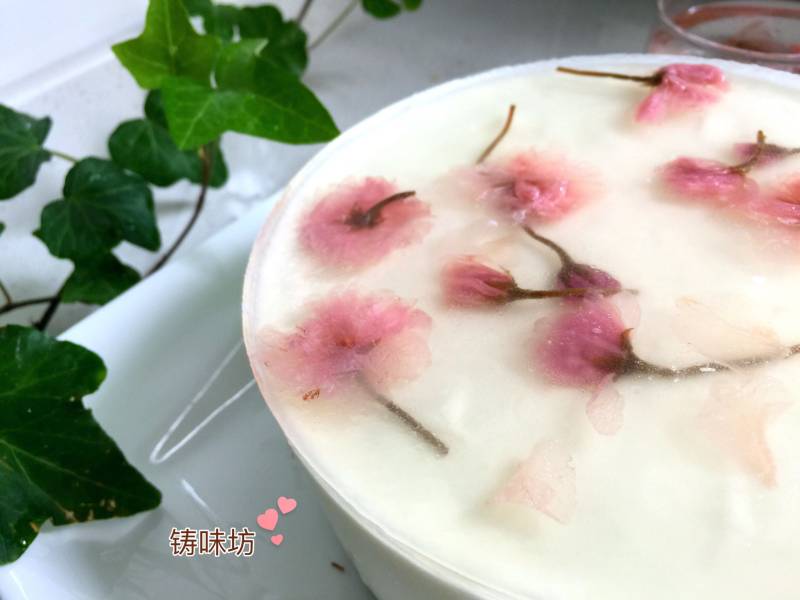 To the Departing Spring【Cherry Blossom Mousse Cake】